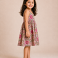 Beige Garden Twirl Dress