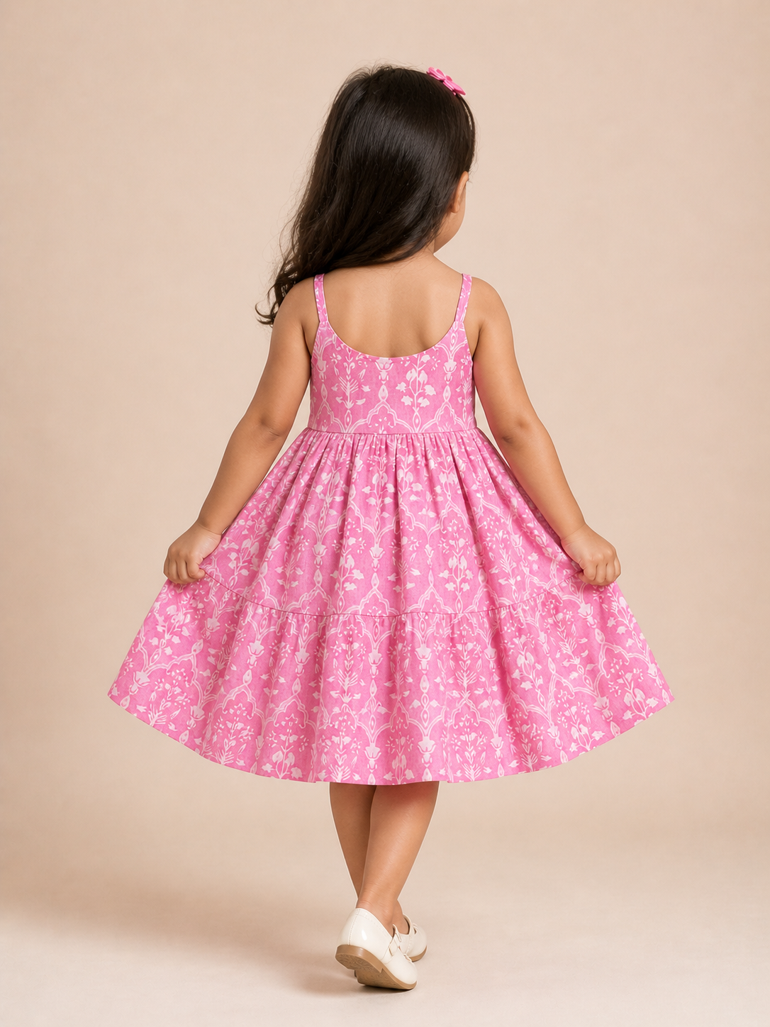 Pink Twirl Dress