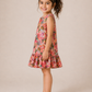 Floral Breeze A-Line Dress for Girls