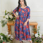 Midnight Charm Maternity Kurti