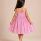 Pink Stripe Twirl Dress