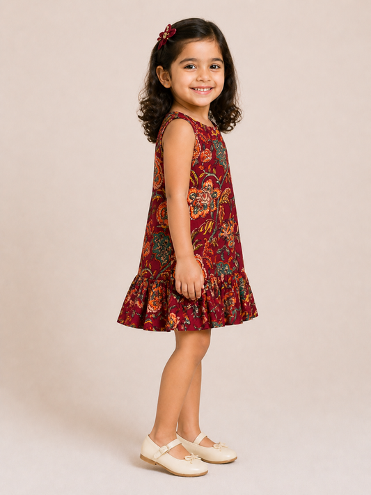 Berry Twirl Dress