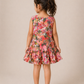 Floral Breeze A-Line Dress for Girls