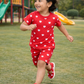 Unisex Kids Red Outfit – Bold & Comfortable
