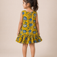 Sunshine Bloom Ruffle Dress