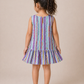 Rainbow Stripe Twirl Dress