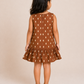 Cocoa Dot Ruffle Dress