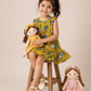 Sunshine Bloom Ruffle Dress