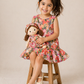 Floral Breeze A-Line Dress for Girls