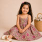 Beige Garden Twirl Dress