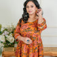 Mustard Delight Maternity Kurti