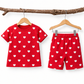 Unisex Kids Red Outfit – Bold & Comfortable