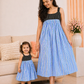 Lavender Bloom Mommy & Me Matching Dress Set