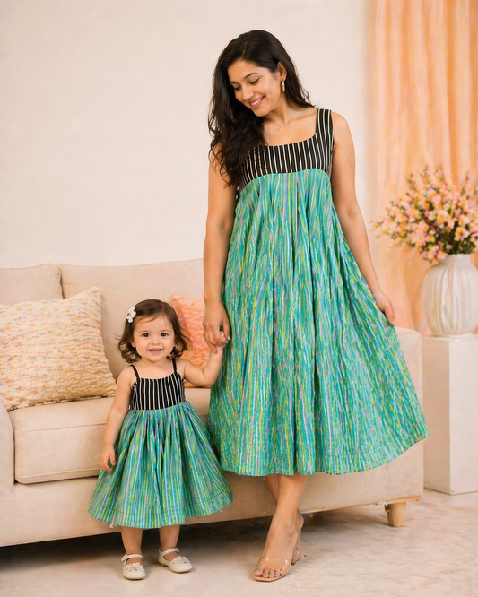 The Emerald Grace Mom & Me Dress Set