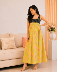 Sunshine Bloom Maxi Dress