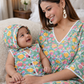 Sage Bloom – Signature Mother & Baby Matching Luxury Cotton Set
