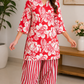 Ruby Bloom Kurta &amp; Farsi Pant Co-ord Set
