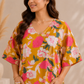 Mustard Floral Home Dress