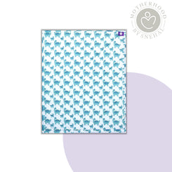 Baby Nappy Changing Mat – Teal Dino Print