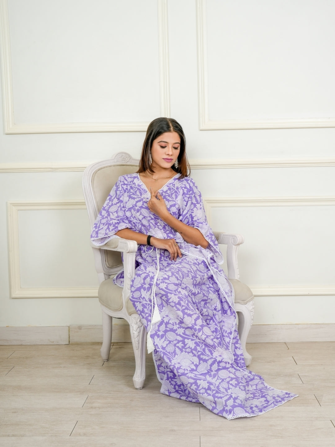 Lavender Love Maternity Kaftan
