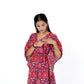 cherry red maternity Kaftan