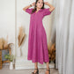 Dusky Pink Midi Dress