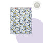 Cotton Baby Nappy Changing Mat Combo – Pack of 3 (Grey Brown Cat + Grey Yellow Cat + Red)