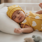 Matching Yellow Mom & Baby Combo - Nursing Kaftan & Romper Set