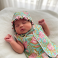 Pink Nursing Kaftan & Jaipur Floral Baby Outfit