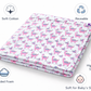 Baby Nappy Changing Mat – Pink Dino Print