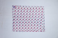 Cotton Baby Nappy Changing Mat Combo – Pack of 3 (Pink Dino + Teal Dino + Lavender Peach Car)