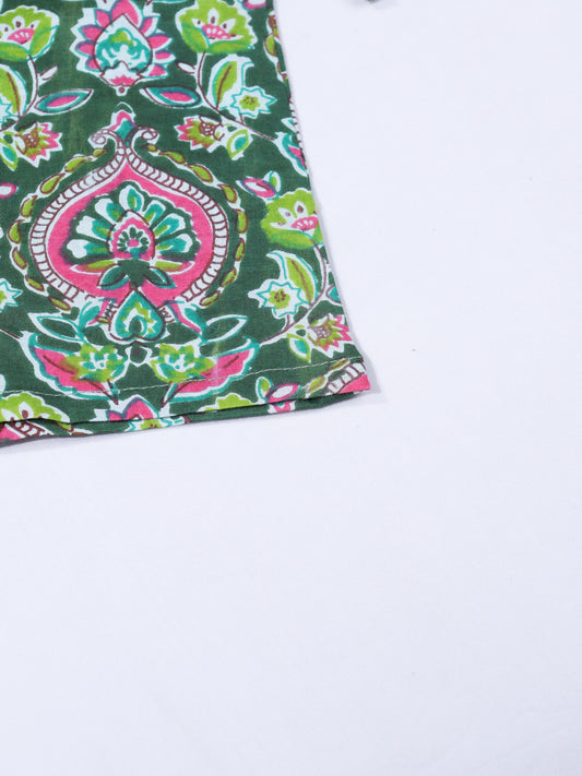 Nature’s Nurture – Newborn Cotton Dress & Bonnet Set