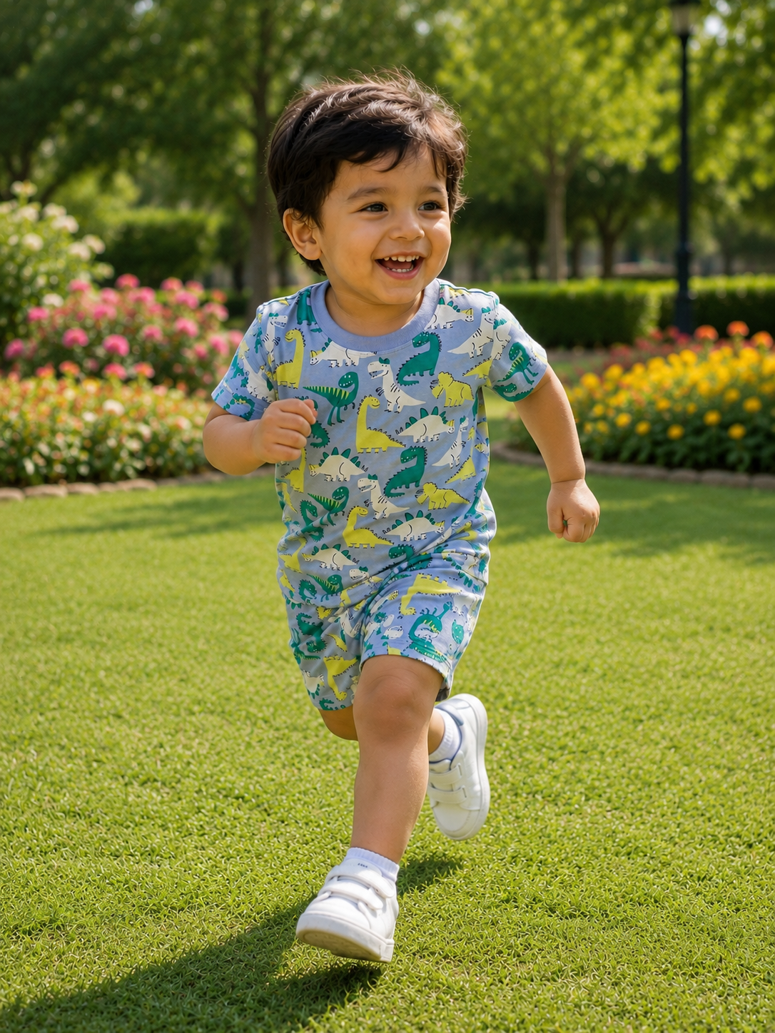 Dino fun playwear set