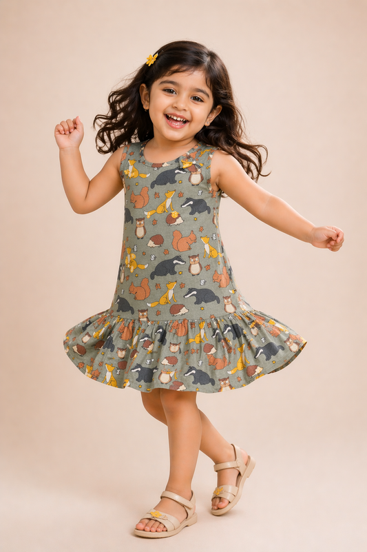 Tiny Tails Twirl Dress
