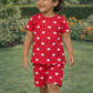 Unisex Kids Red Outfit – Bold & Comfortable