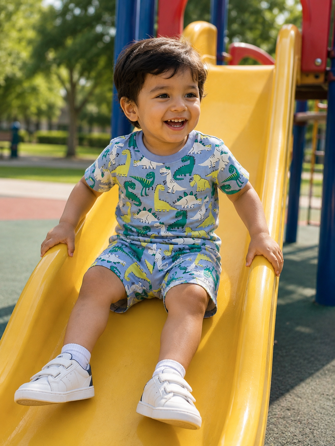 Dino fun playwear set