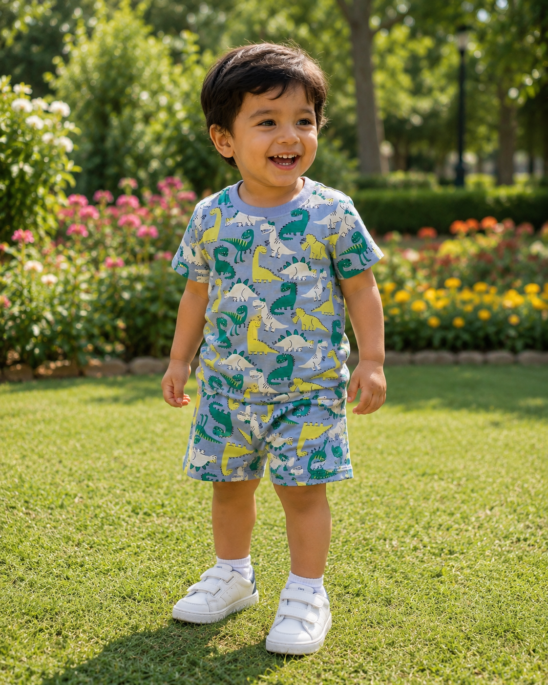 Dino fun playwear set