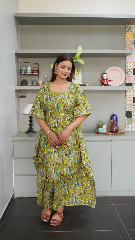 Golden Canopy Kaftan