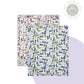 Baby Nappy Changing Mat Combo – Pack of 2 (Grey Yellow Cat + Grey Brown Cat)